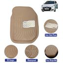 Kingsway 4D Car Floor Mats for Renault Scala (Model Year : 2011 Onwards) (Beige Color)...