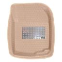 Kingsway 4D Floor Mats Suitable for Toyota Fortuner, Model Year : 2017 - 2020, Color : Beige, PVC, 1 Set...