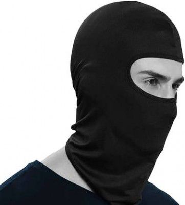 Kingsway Black Bike Face Mask for Men & Women  