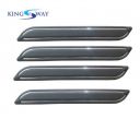 Kingsway Bumper Corner Protector/Guard for Chevrolet Enjoy (Set of 4, Double Chrome Line)...