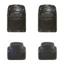 Kingsway Car Floor PVC Foot Mats Universal Use for Volkswagen Polo GT Model Year : 2012 Onwards Color Smoke, Set of 4 Pieces...