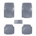 Kingsway Car Mats Made of Heavy Quality PVC Rubber for Toyota Land Cruiser, Model Year : 2016 - 2021, Color : Transparent, Set of 5 Piece...