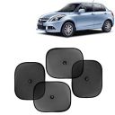 KINGSWAY Car Window Curtain Sticky Sun Shades, 4 Pieces...