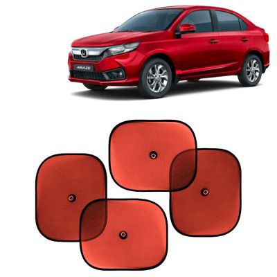 KINGSWAY Car Window Curtain Sticky Sun Shades Compatible with Honda Amaze
