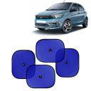 KINGSWAY Car Window Curtain Sticky Sun Shades Compatible with Tata Tiago EV, (Year 2023 Onwards)...