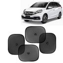 Kingsway Car Window Curtain Sticky Sun Shades for Honda Mobilio, 2013-2016 Model, Universal Fit Sunshades for Side Window, Rear Window, Color : Black, 4 Pieces...