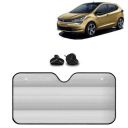 KINGSWAY® Car Window Foil Curtain Sticky Sun Shade Compatible with Tata Altroz...