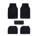 Kingsway Carpet Style Car Floor Mats, Suitable for Chevrolet Captiva, Model Year : 2006 - 2016, Color : Black, Set of 5 Pieces...