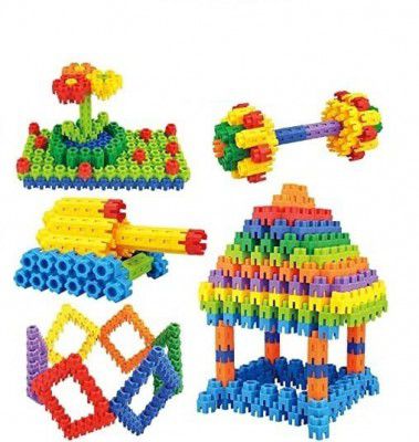 KINGWELL 100+ PCS Educational Toy for Kids Hexagon-Gift for Boys Girls 3-8 Years