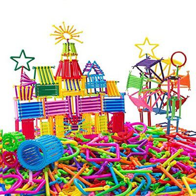 KINGWELL 200+ PCS Educational Toy for Kids Stick- Gift for Boys Girls 3-8 Years
