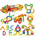 KINGWELL 90 PCS Educational Toy for Kids Patchwork-Birthday Gift for Boys Girls 3-8 Years...