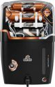 Kinsco Aqua Punch Pro Max 21 L With ISI Mark Ro+Uv+Uf+Tds Adjuster 21 L RO + UV + UF + TDS + ALK + Copper Water Purifier  (Black)...