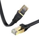 Kinsound Cat 8 Ethernet Cable 6.6 ft/2M, Flat Internet Network LAN Patch Cords for Computer,Router,Modem,Gaming,PS3/PS4, Black...