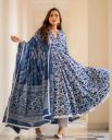 KIRMIR  Floral Print Kurta, Trouser/Pant & Dupatta Set...