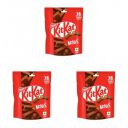 KIT KAT Minis, Choco Coated Wafer Bar, 16 X 7.4 gm | 118.4 g (Pack of 3)...