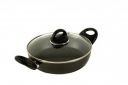 Kitchen Chef Induction Base Kadhai 240MM with Glass Lid...