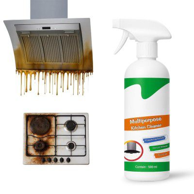 Kitchen Cleaner Spray 500ml | Heavy Duty Chimney & Gas Stove Degreaser