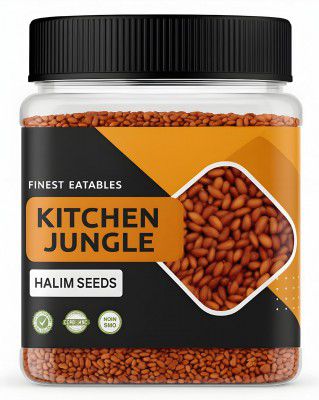 Kitchen Jungle Halim Seeds (Aliv Seeds) - 350 Gm Jar Pack of 1