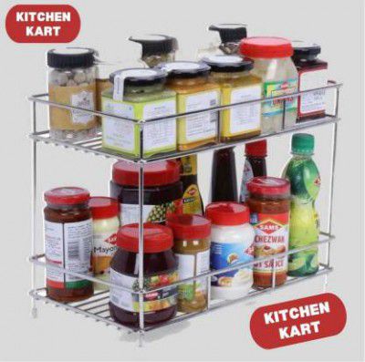 KITCHEN KART Spice Set Stainless Steel  (1 Piece)