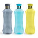 Kitchen Plastic Water Bottle - 1 ltr ( Set of 3 )...