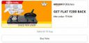 Kitchen shopping flat ₹200 back on minimum ₹1500...