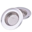 Kitchen Sink Mesh Drain Strainer, Metal, Silver...