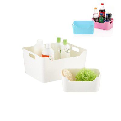 Kitchen Storage Basket and Organiser | Small Plastic Storage Box