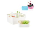 Kitchen Storage Basket and Organiser | Small Plastic Storage Box...
