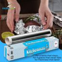 Kitchenmate 9 m Aluminium Foil for Food Packing (Pack of 5)...