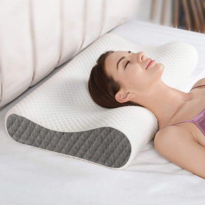 KITCHIVO Memory Foam Pillow, Contour Cervical Orthopedic Memory Foam