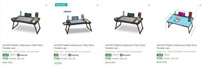 Kitchoff Portable Laptop Tables Start At ₹325