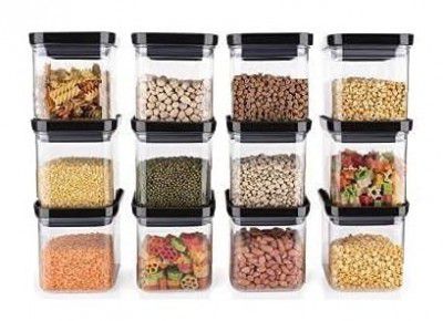 Kitchwell Air-Tight Containers for Kitchen Organizer Storage Set (500 ML, 06)