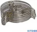 Kitdor Bharti Hot Pot stand Utensil Kitchen Rack Steel | Trivet Steel Trivet  (Pack of 6)...
