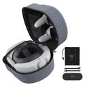 KIWI design Carrying Case Compatible with Quest 3S/3/2 Accessories Fits Head Straps with Battery Including Lens Protector Cover (Head Strap NOT Included)...