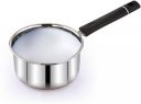 KLASSI KICHEN Stainless Steel 1.0 Liter Sauce Pan ( 16cm) Silver Milk Pan 16 cm diameter 1 L capacity  (Stainless Steel, Induction Bottom)...