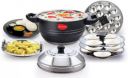 KLASSI KICHEN Stainless Steel Idly Pot with Steamer and Mini 3 Idli Plates , Induction & Standard Idli Maker  (5 Plates , 12 Idlis )...