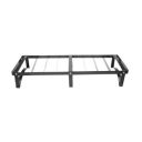 Klassic 24 Inch Rectangular Folding Plant stand | Strong Durable Flower Pot Stand (Black, Pack of 1)...