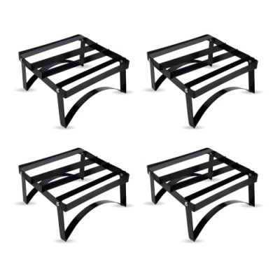 Klassic 8 Inch Square Folding Plant Stand (Pack of 4)