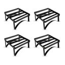 Klassic 8 Inch Square Folding Plant Stand (Pack of 4)...