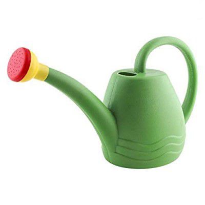 Klassic KWC-02 Premium Watering Can/1.8 Litre Watering Can with Big Hose Pipe for Plants/Garden | Indoor Outdoor Watering Shower Can | Sprinkler for Plants | Watering Hand Bottles for Garden (Green, 1