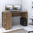 Klaxon Albi Engineered Wood Study Table, Laptop, Computer Table Desk for Home & Office (Asian Walnut)...