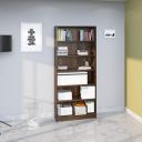 Klaxon Casemate Home Decor Book Shelf- Walnut...