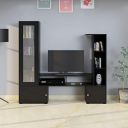 Klaxon Geelong Entertainment Unit - Black...