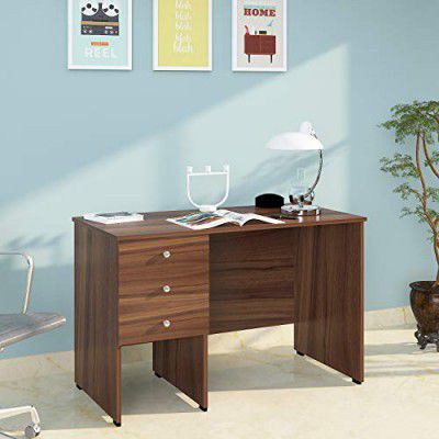 Klaxon Magnolia Study Table - Asian Walnut