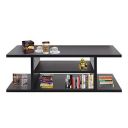 Klaxon Nicos Engineered Wood Coffee Table/Centre Table, Tea Table (Black)...