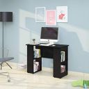 Klaxon Provintia Engineered Wood Study, Laptop, Computer Table Desk for Home and Office (Black)...