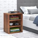Klaxon Statice Modern Wooden Three Drawer Storage Cabinet Side Table...
