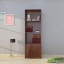 Klaxon Vase Home Decor Book Shelf-Asian Walnut...