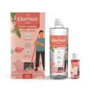 Kleenest Floral Wave Floor Cleaner |1.5 Litre made by 90ml Concentrate Starter Kit |10x Clean, 99.9% Germ Removal...