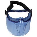 KleenGuard V90 Reusable Face Shield with adjustable strap, Clear Anti-Fog Lens with Blue Frame from Kimberly Clark...